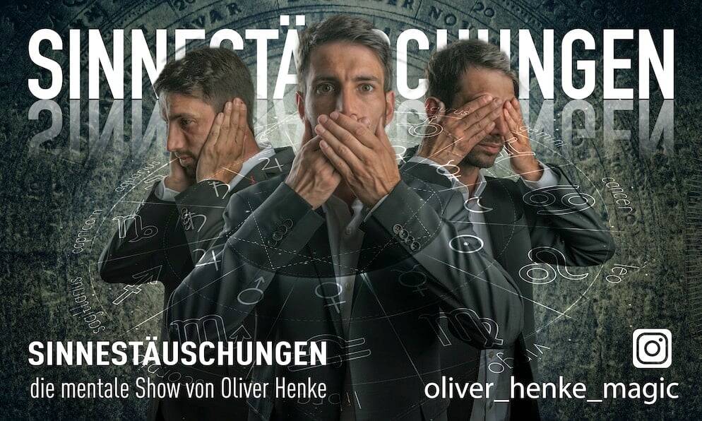 Zauberer Oliver Henke Buehnenshow